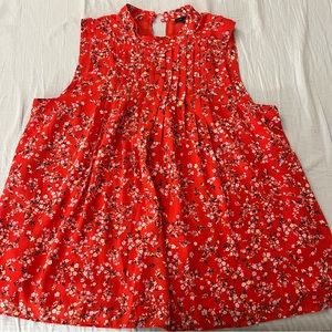 Ann Taylor Floral Blouse